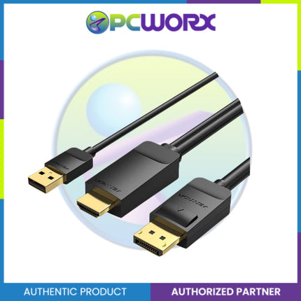 Vention ABJBH HDMI to Display Port Cable 2Meters