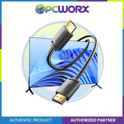 Vention ALIBG HDMI-A Male to Male 4K HD Cable 1.5M Black