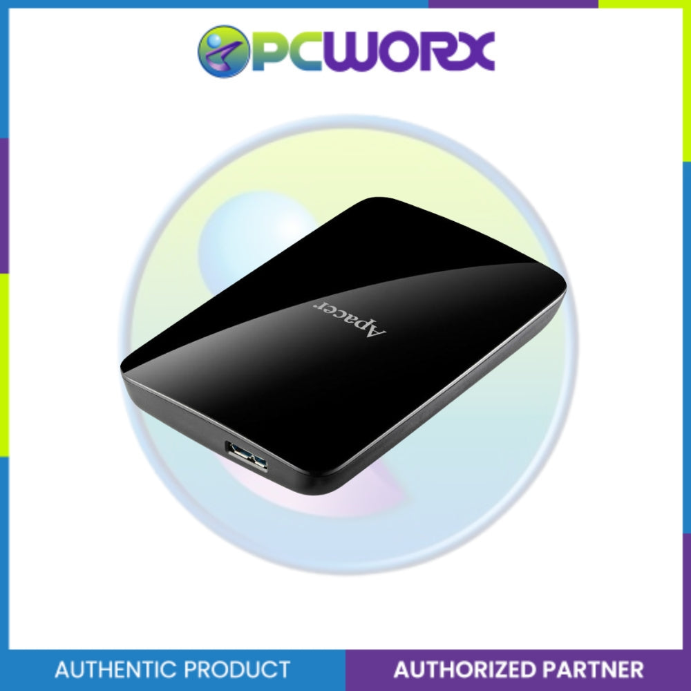 Apacer AP1TBAC233B-S AC233 1TB USB 3.0 External Hard Drive