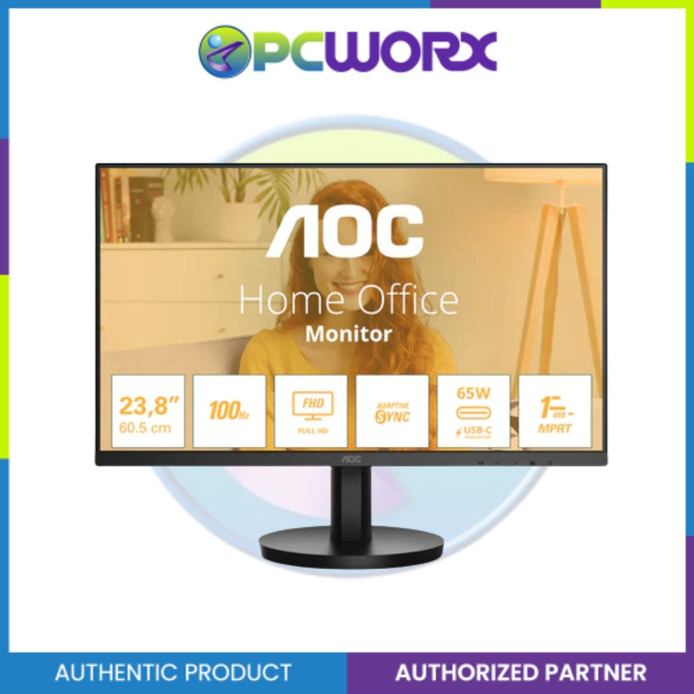 AOC 24B3CA2 23.8" IPS 100Hz FHD Monitor