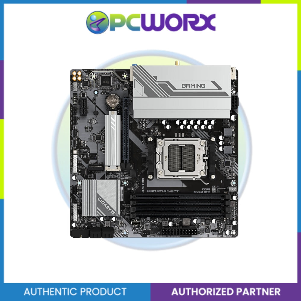 Gigabyte GA-B650M-GAMING-PLUS-WF WIFI AM5 DDR5 M-ATX