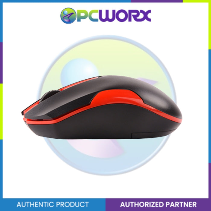 A4Tech G3-200N Wireless Mouse Black Red