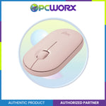 Logitech M350 Pebble Wireless Mouse,Bluetooth or 2.4 GHz with USB Mini-Receiver,Silent, Slim,PC/MAC