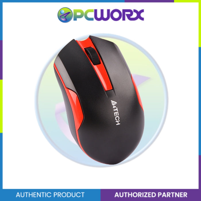 A4Tech G3-200N Wireless Mouse Black Red