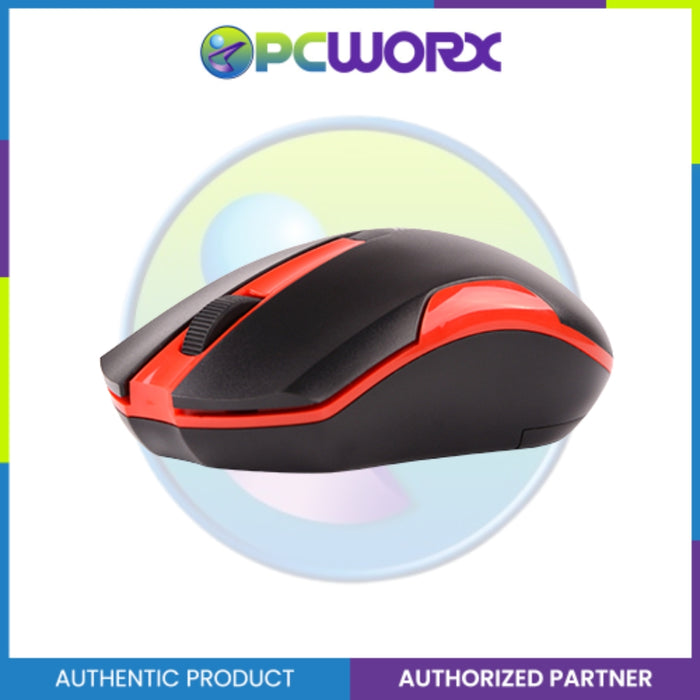A4Tech G3-200N Wireless Mouse Black Red