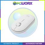 Logitech M350 Pebble Wireless Mouse,Bluetooth or 2.4 GHz with USB Mini-Receiver,Silent, Slim,PC/MAC