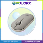 Logitech M350 Pebble Wireless Mouse,Bluetooth or 2.4 GHz with USB Mini-Receiver,Silent, Slim,PC/MAC