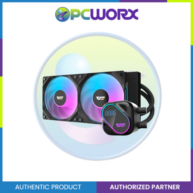 DarkFlash Explore DO-240 240mm AIO Liquid CPU Cooler Black