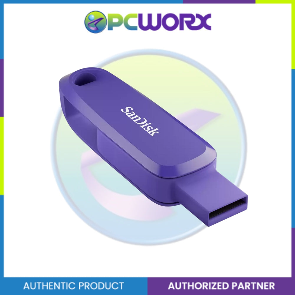 SanDisk SDDDC6-128G-G46PO 128GB Type-C OTG USB 3.2 Swivel Design