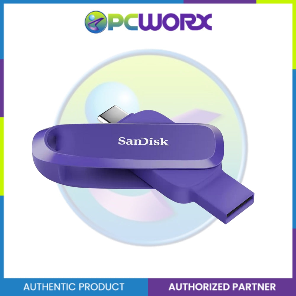 SanDisk SDDDC6-128G-G46PO 128GB Type-C OTG USB 3.2 Swivel Design