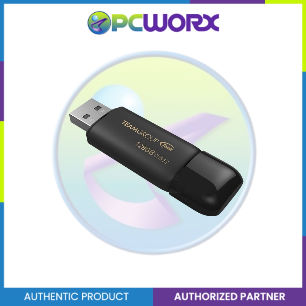 Team Group TC1753128GB01 128GB C175 USB 3.2 Gen1 Up to 100MB/s Black