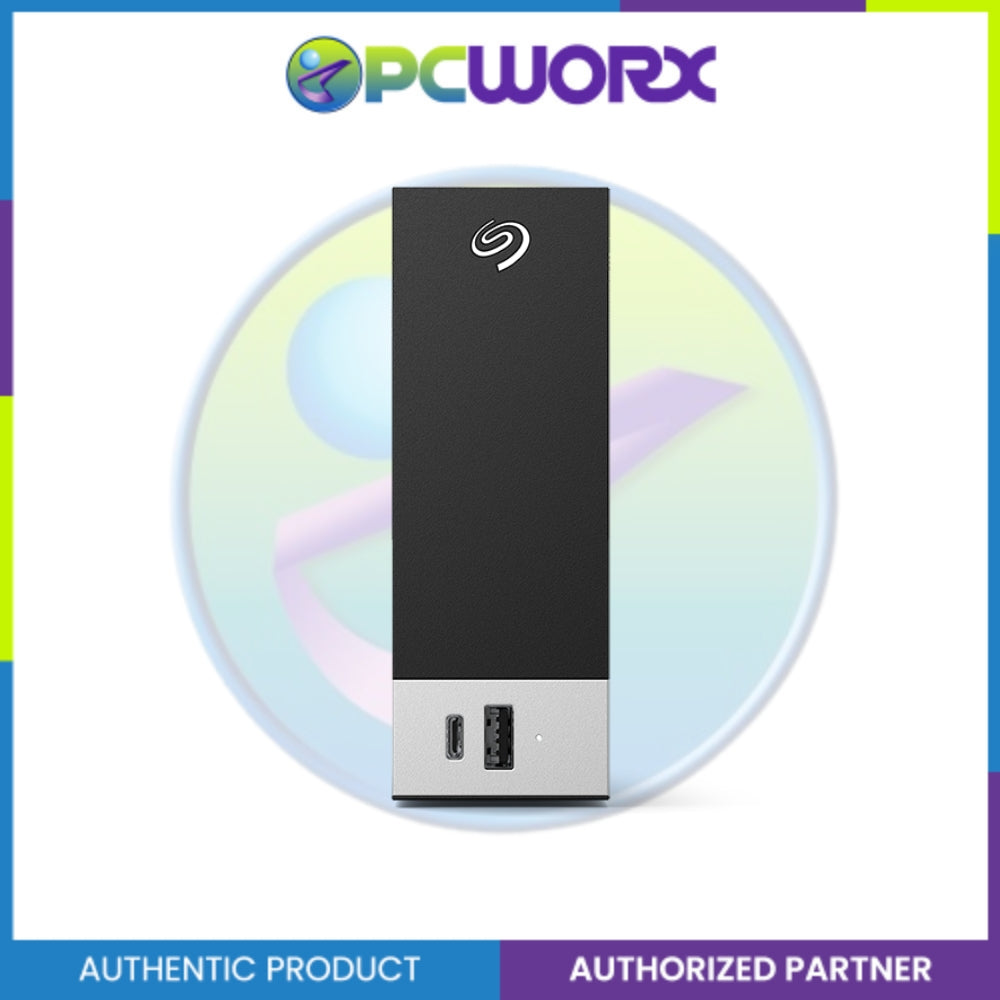 Seagate One Touch Hub 8TB External Hard Drive Desktop HDD – USB-C and USB 3.0 port