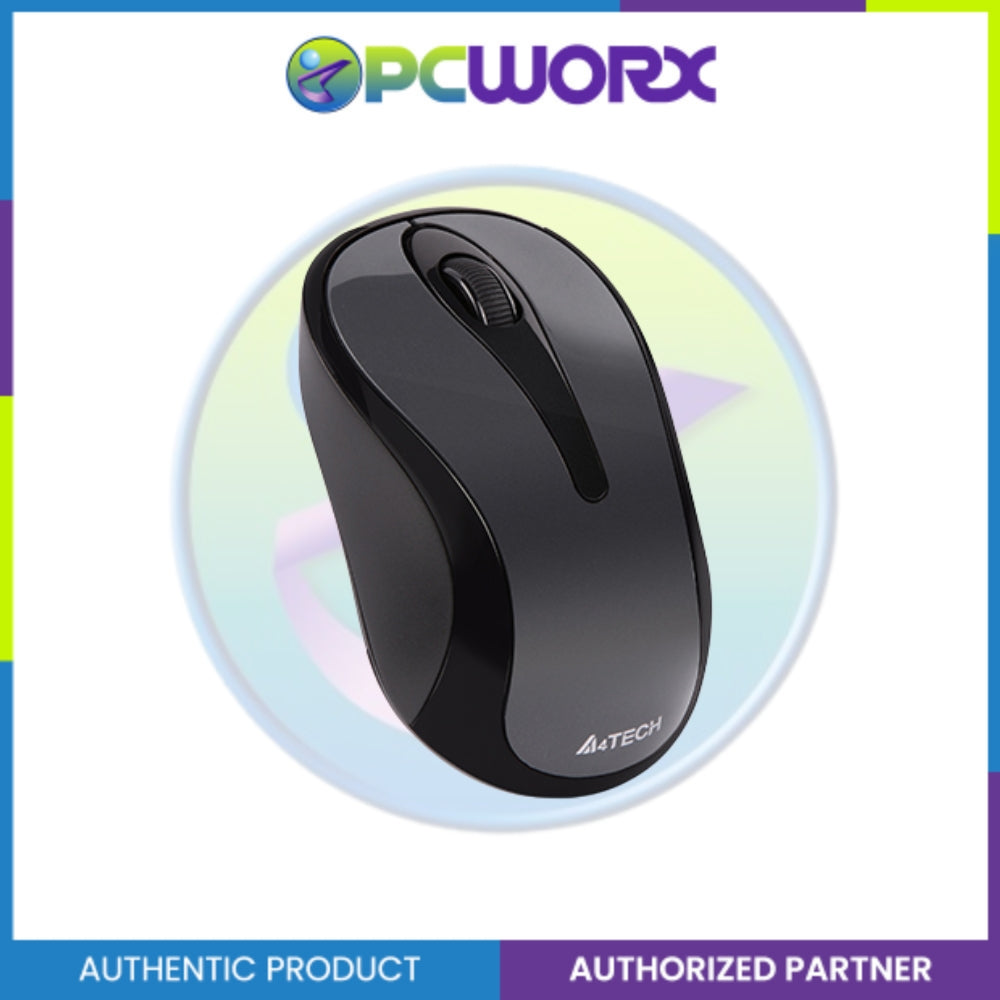 A4Tech G3-280N Wireless Mouse Glossy Grey