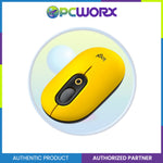 Logitech POP Wireless Mouse with Emoji Button Function Blast Yellow | Wireless Mouse