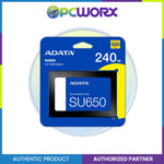 Adata AD-ASU650SS-240GT-R SU650 240GB SATAIII 2.5" 3D NAND SSD