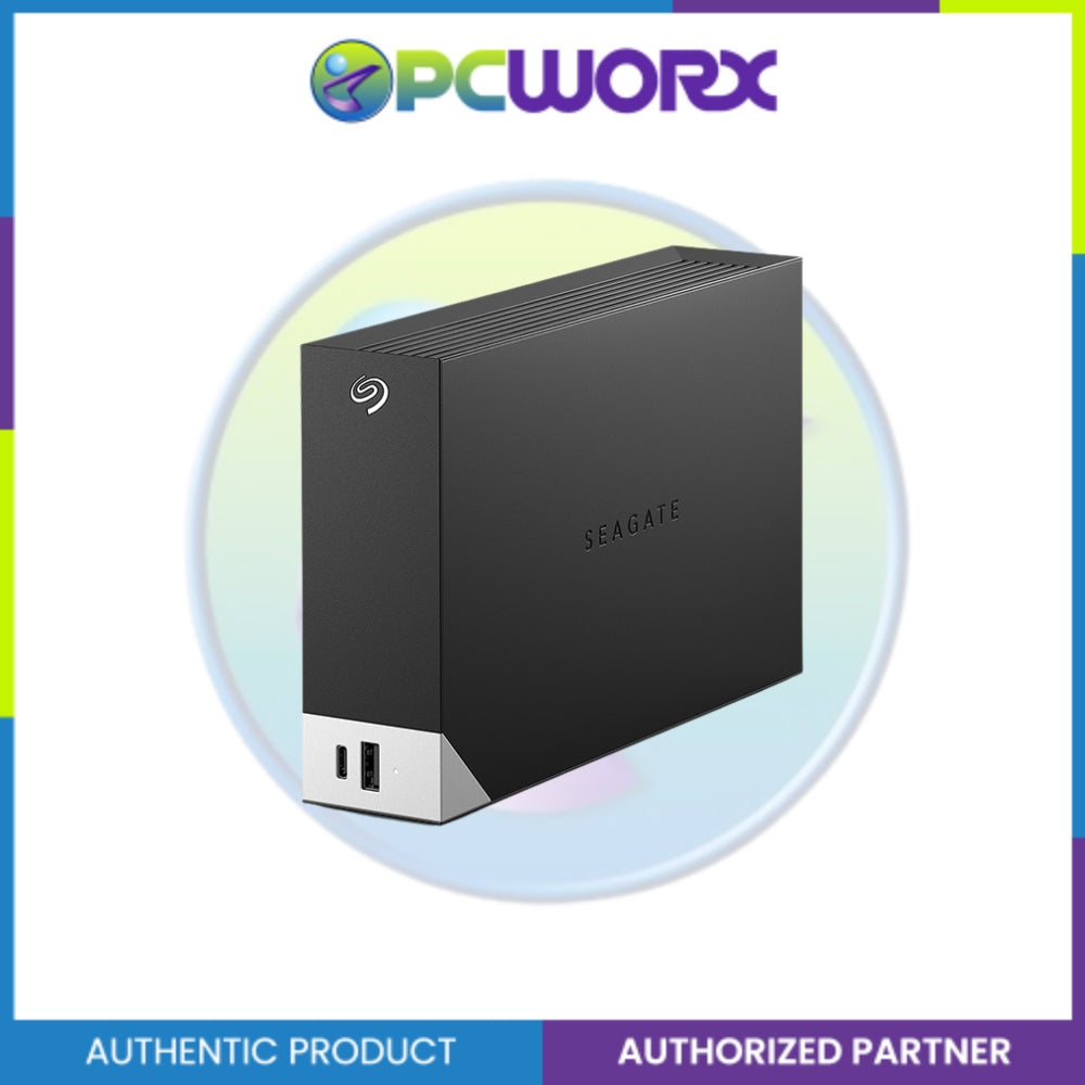 Seagate One Touch Hub 8TB External Hard Drive Desktop HDD – USB-C and USB 3.0 port