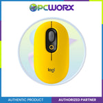 Logitech POP Wireless Mouse with Emoji Button Function Blast Yellow | Wireless Mouse