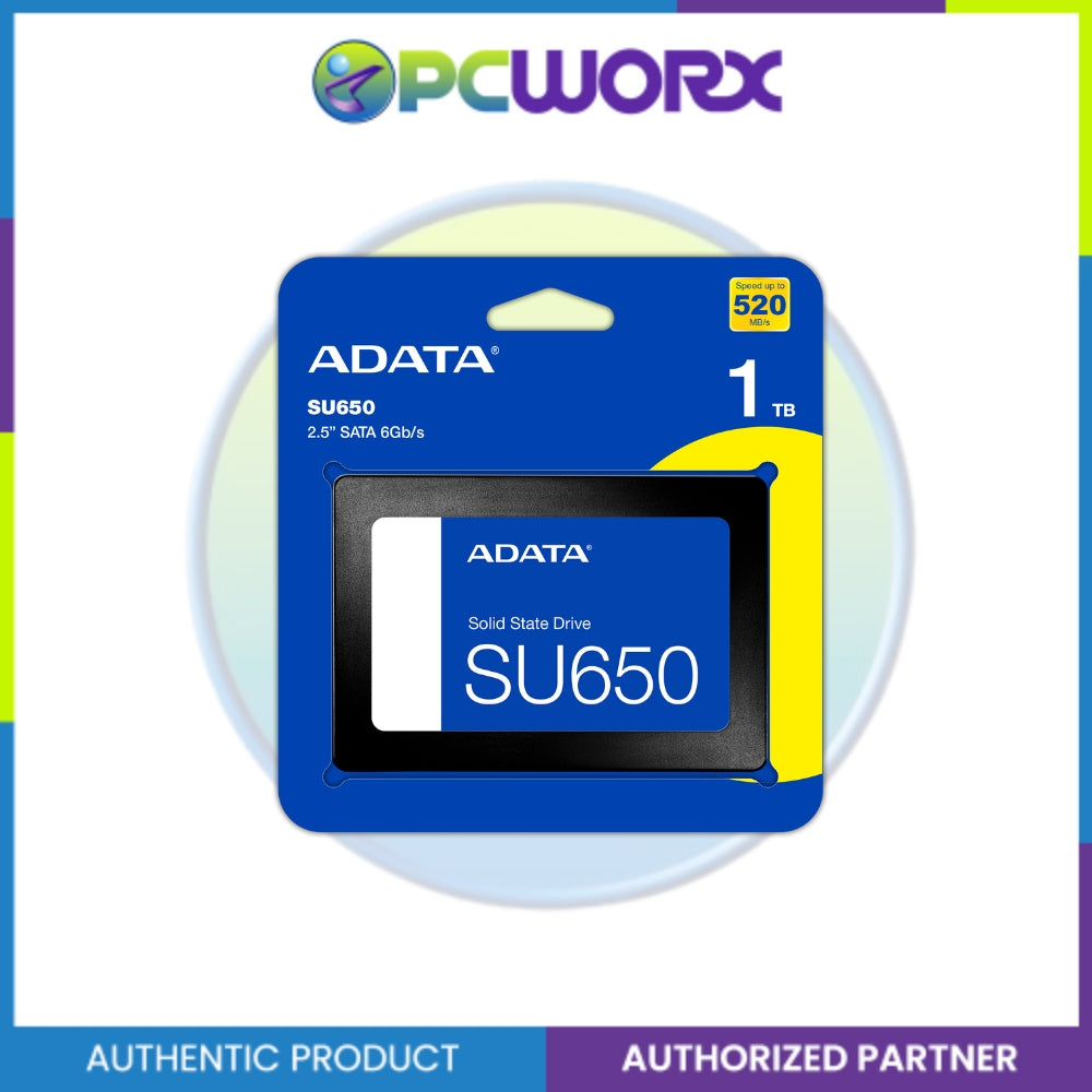 Adata AD-ASU650SS-1TT-R  SU650 1TB SATAIII 3D NAND SSD