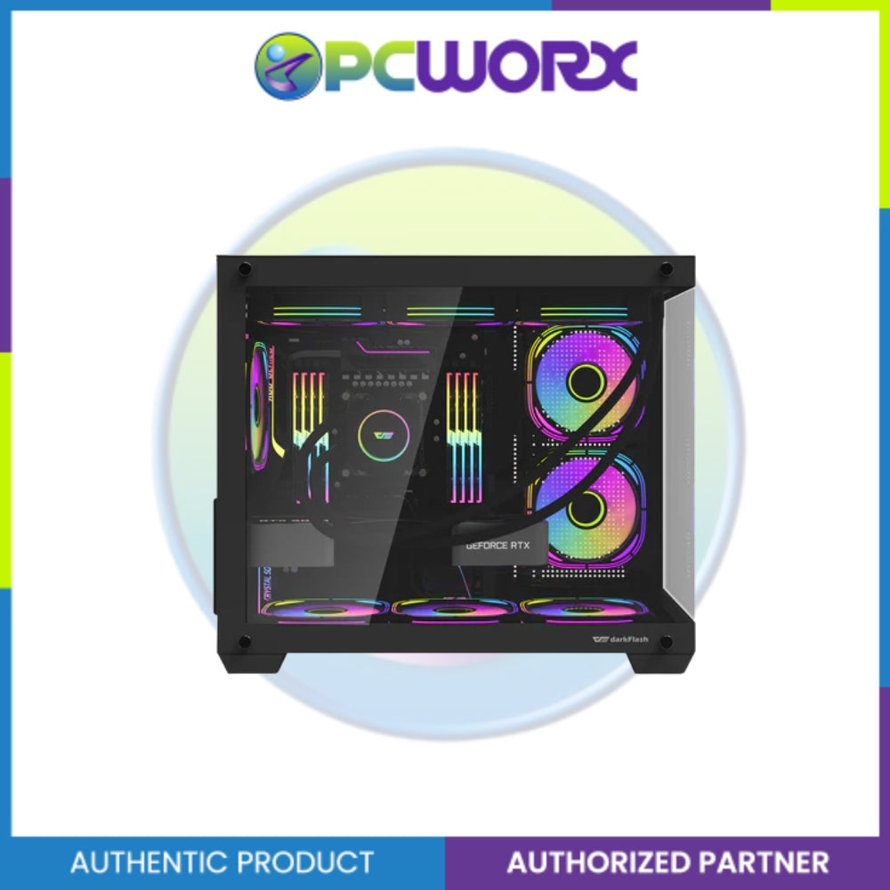 Darkflash C285MP V2 EXQUISITE M-atx PC CASE Black