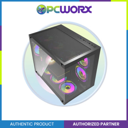 Darkflash C285MP V2 EXQUISITE M-atx PC CASE Black