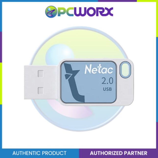Netac NT03UA31N-064G-20BL UA31 64GB USB 2.0 Flash Drive Sky Blue