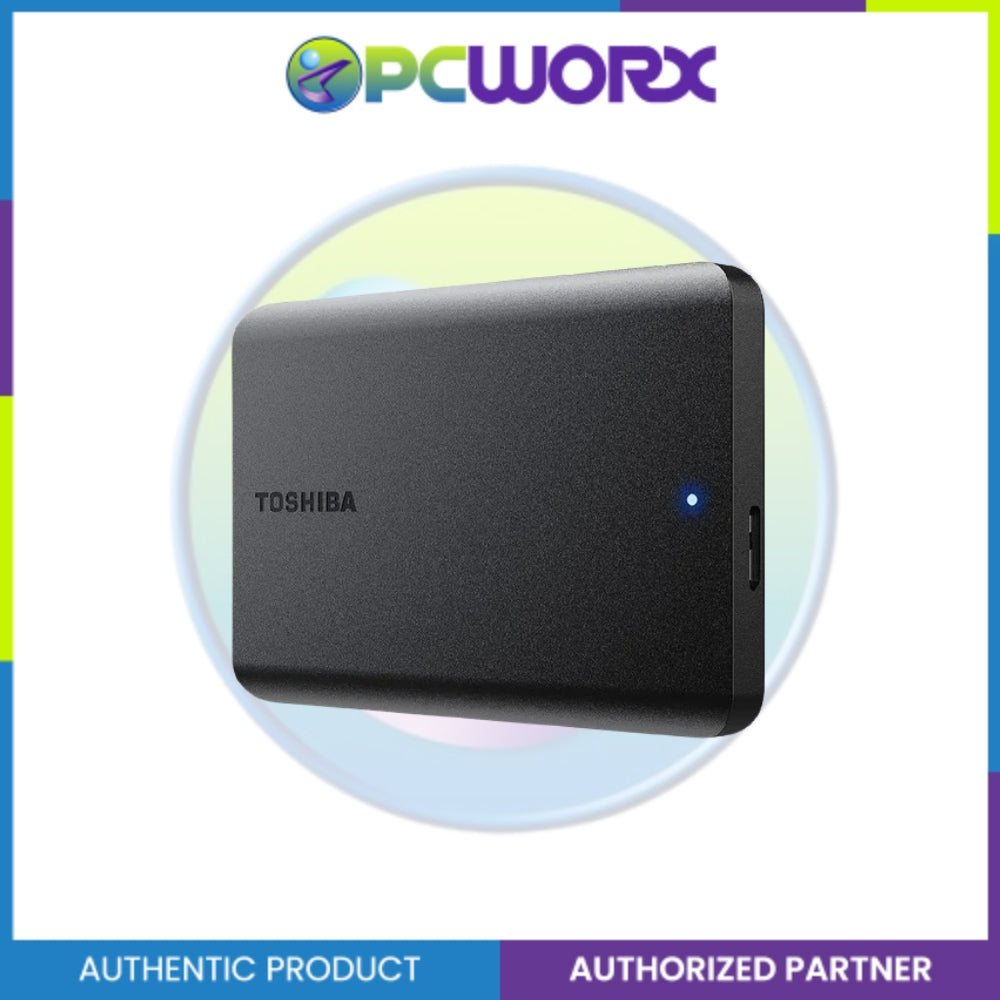 Toshiba Canvio Basics 1TB Portable External HDD - USB 3.2 for PC Laptop Windows and Mac External HDD