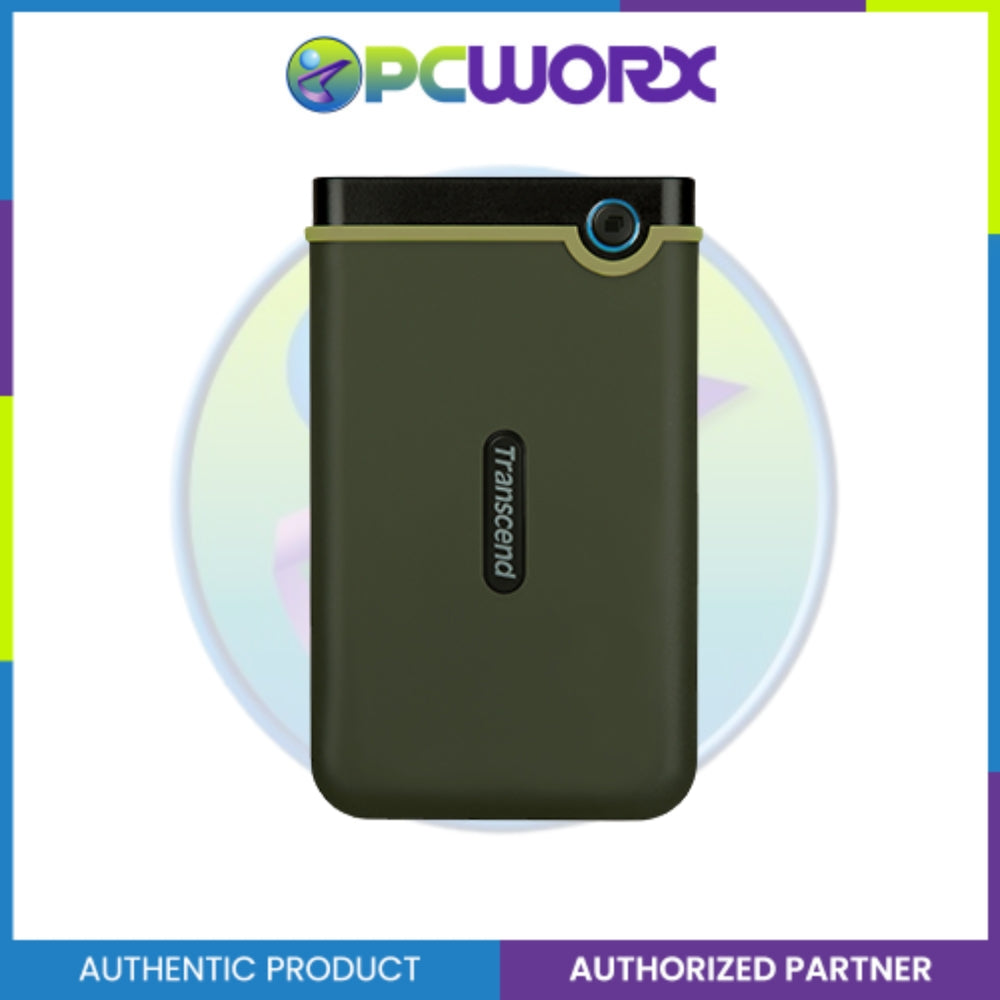 Transcend TS1TSJ25M3G 1TB Slim StoreJet 2.5 External Hard Drive