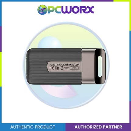 Team Group TPSEG5002T0C102 PD20 2TB USB 3.2 Gen-2  20Gbps Portable SSD