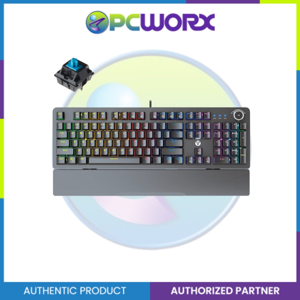 Fantech MK853 Maxpower Keyboard V2 White Switch Blue