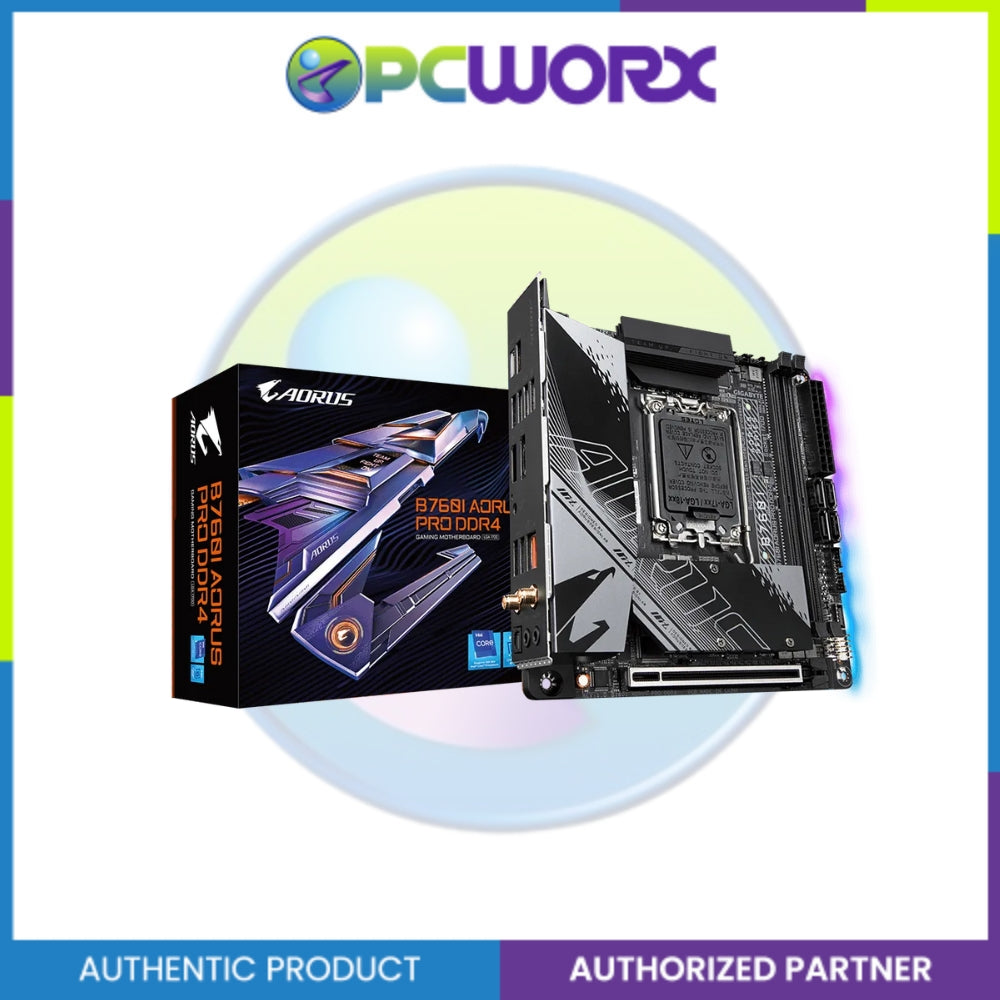 Gigabyte GA-B760I-AORUS-PRO-DDR4 LGA1700 Mini-ITX