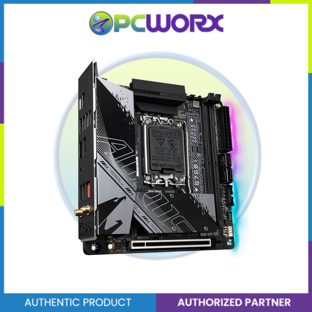 Gigabyte GA-B760I-AORUS-PRO-DDR4 LGA1700 Mini-ITX