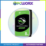 Seagate ST8000DM004 8TB Barracuda 3.5 Sata 5400RPM 256MB Hard Disk Drive