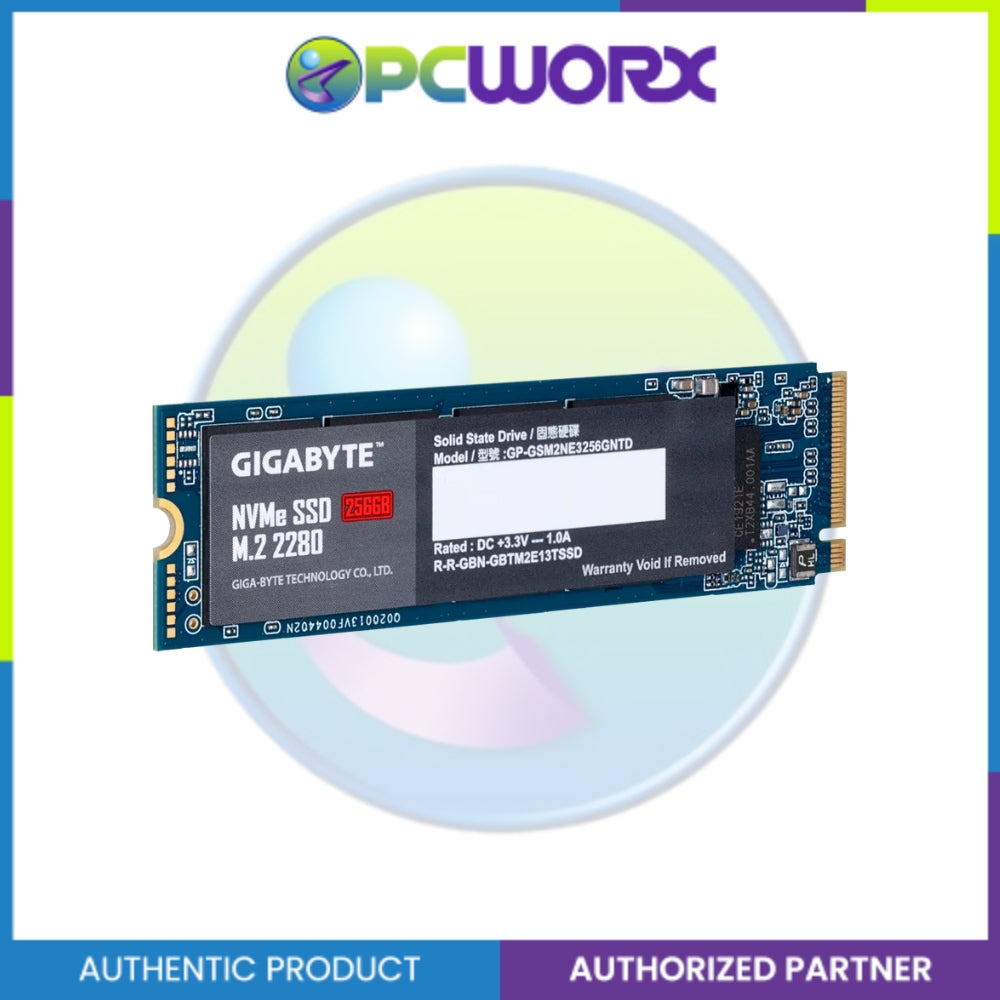Gigabyte GP-GSM2NE3512GNTD 512GB M.2 2280 PCIE 2.0 X4 NVME 1.3 SSD