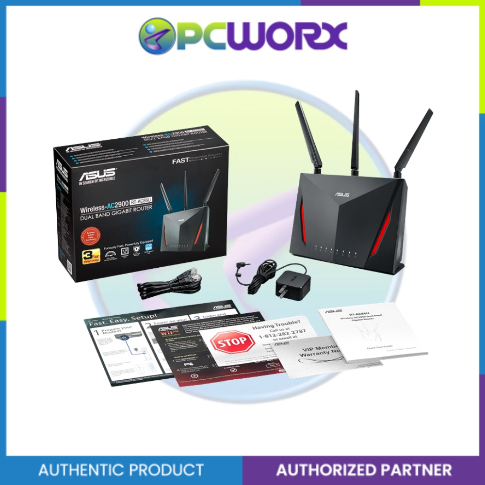 Asus RT-AC86U AC2900 750 + 2167MBPS 2WAN Router