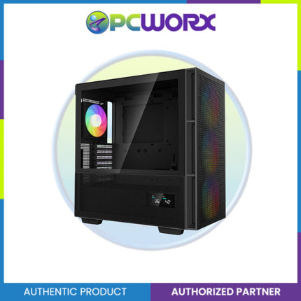 Deepcool R-CH560-BKAPE4D-G-1 Hybrid Airflow Glass Side Panel Rgb M-atx Casing Bl