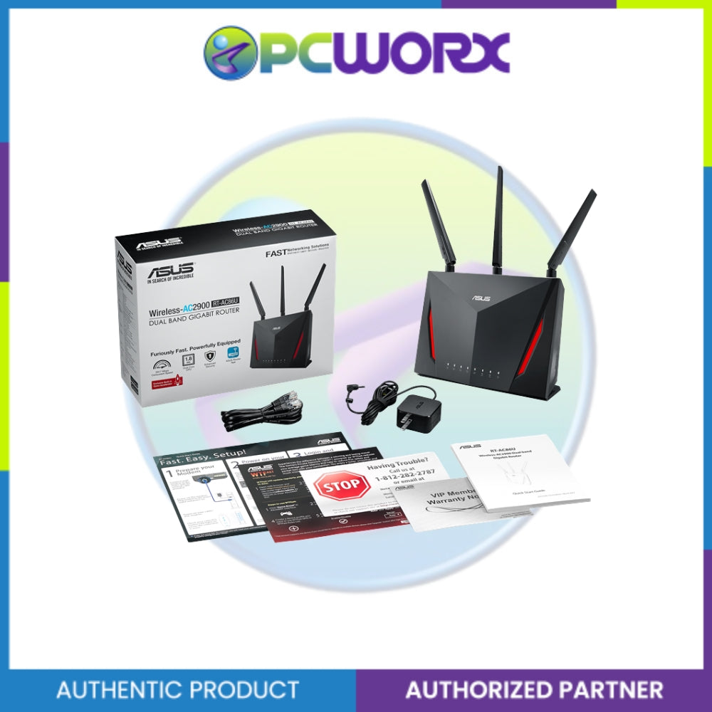 Asus RT-AC86U AC2900 750 + 2167MBPS 2WAN Router