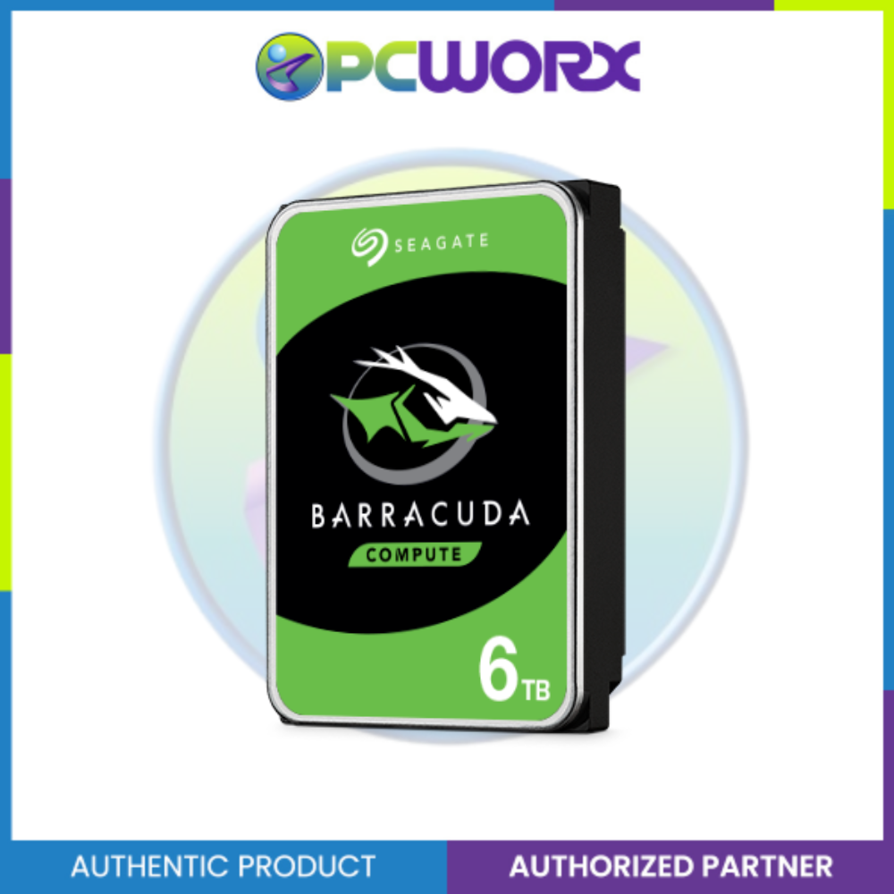 Seagate ST6000DM003 6TB Barracuda 3.5 Sata 5400RPM Hard Disk Drive