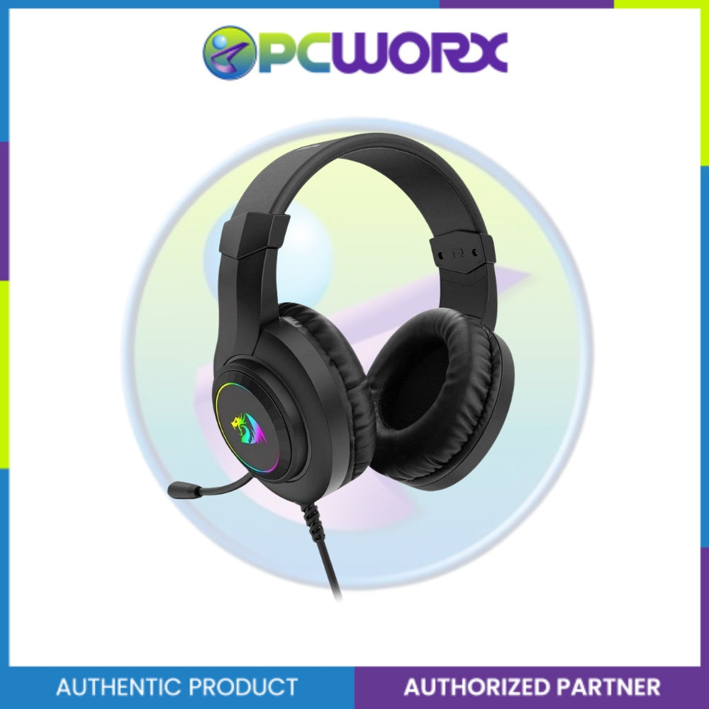 Redragon Hylas H371W RGB 7.1 Surround Sound Gaming Headset White|Black