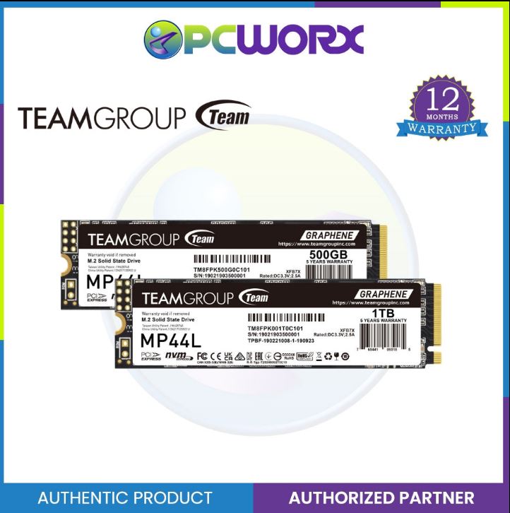 Teamgroup MP44L TM8FPK001T0C101 1TB  M.2 2280 PCIe 4.0 NVMe with Graphene Label