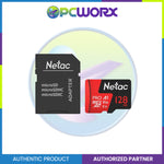 Netac NT02P500PRO-128G-R P500 128GB 100/mbs Extreme PRO Micro SDXC w/ Adapter