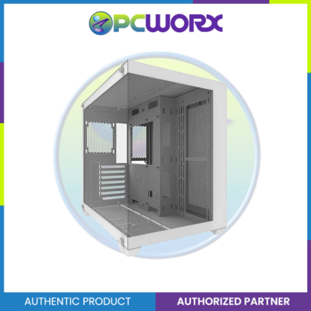 Darkflash C285P EXQUISITE ATX CASE White