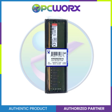 Kingston KVR32N22S8/16 16GB 1Rx8 3200MHz DDR4 Non-ECC CL22 DIMM