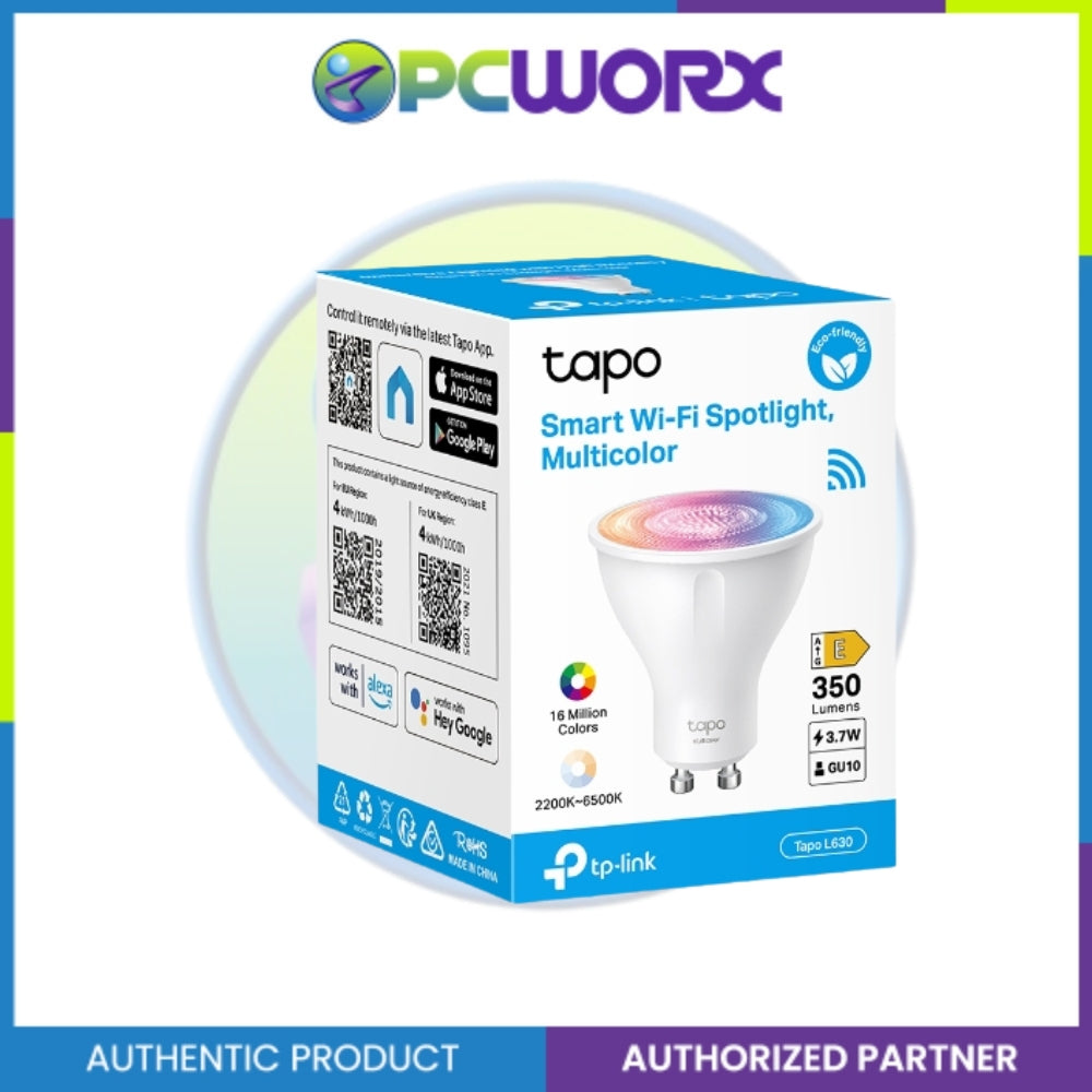 TP-LINK Tapo L630 (1-4pack) Smart Wi-Fi Spotlight, Multicolor