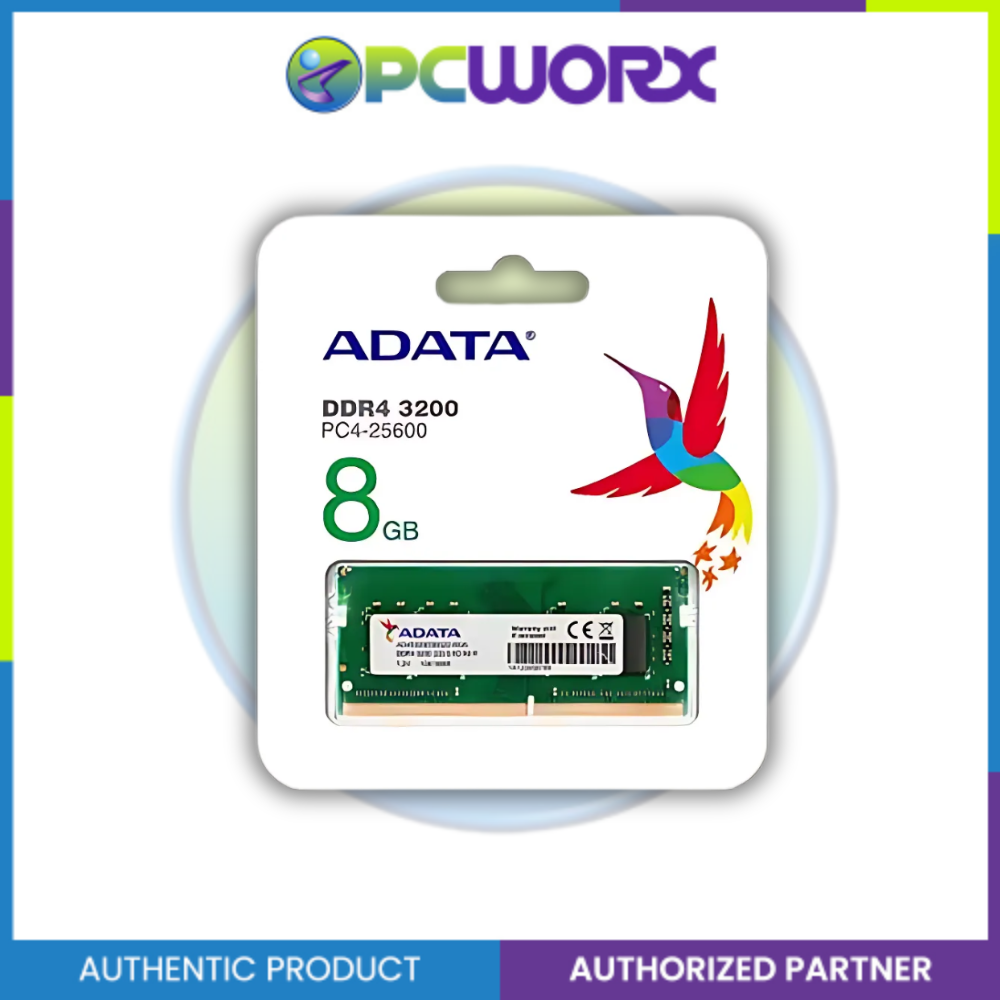 Adata AD-AD4S32008G22-SGN 8GB DDR4 3200MHZ Sodimm | DDR4 3200 MHz SODIMM Laptop Memory RAM