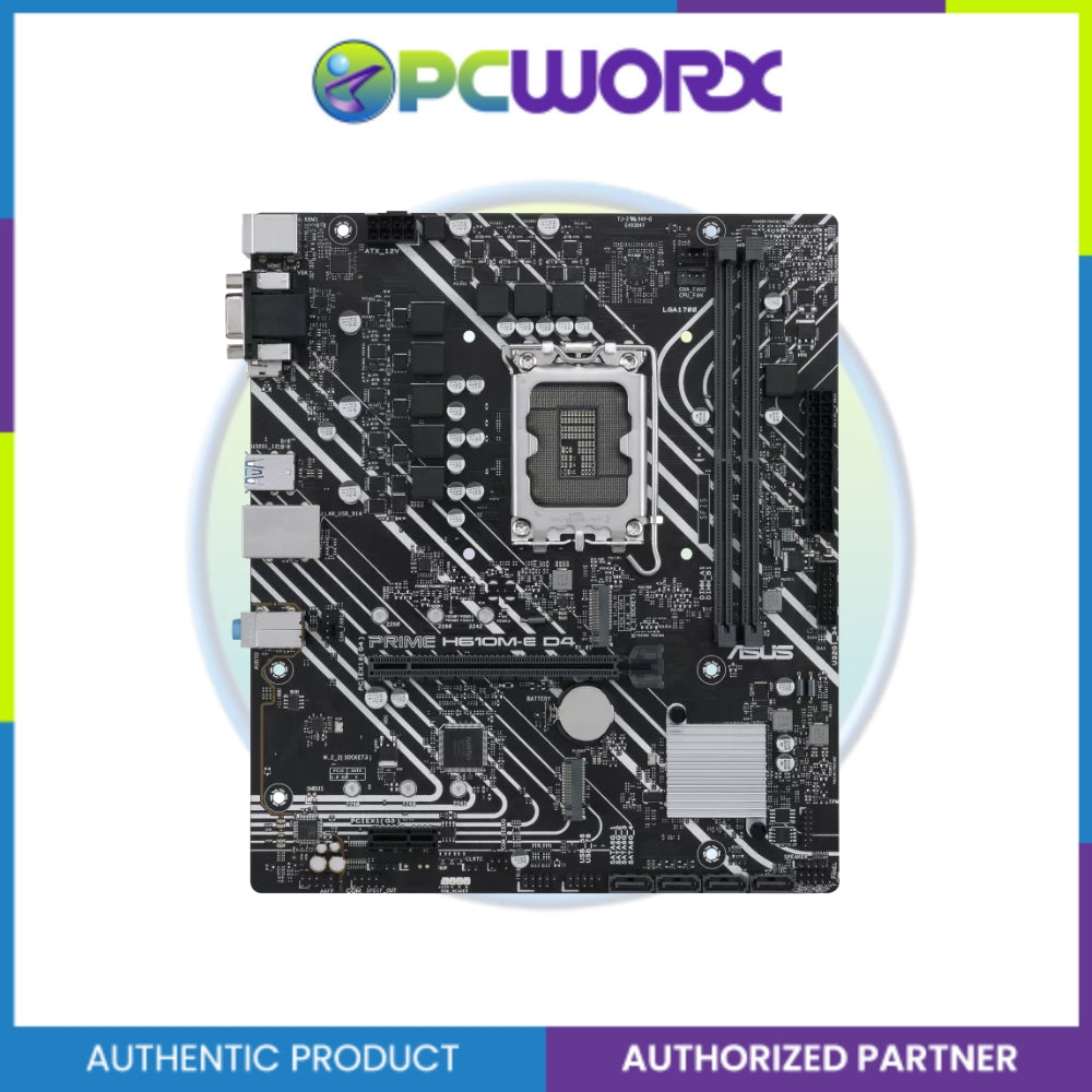 Asus Prime H610M-E LGA1700 DDR4 mATX Motherboard