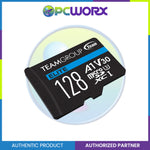 Team Group TEAUSDX128GIV30A103 128GB ELITE Micro SDXC U3 V30 A1 100MB/s W/ Adapter