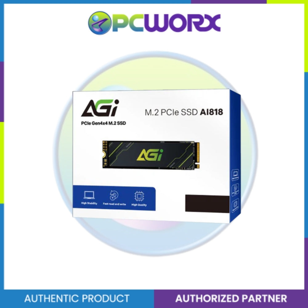 AGI AGI512G44AI818-CB AI818 512GB PCIe NVMe Gen 4x4 Internal SSD (PRE_ORDER)
