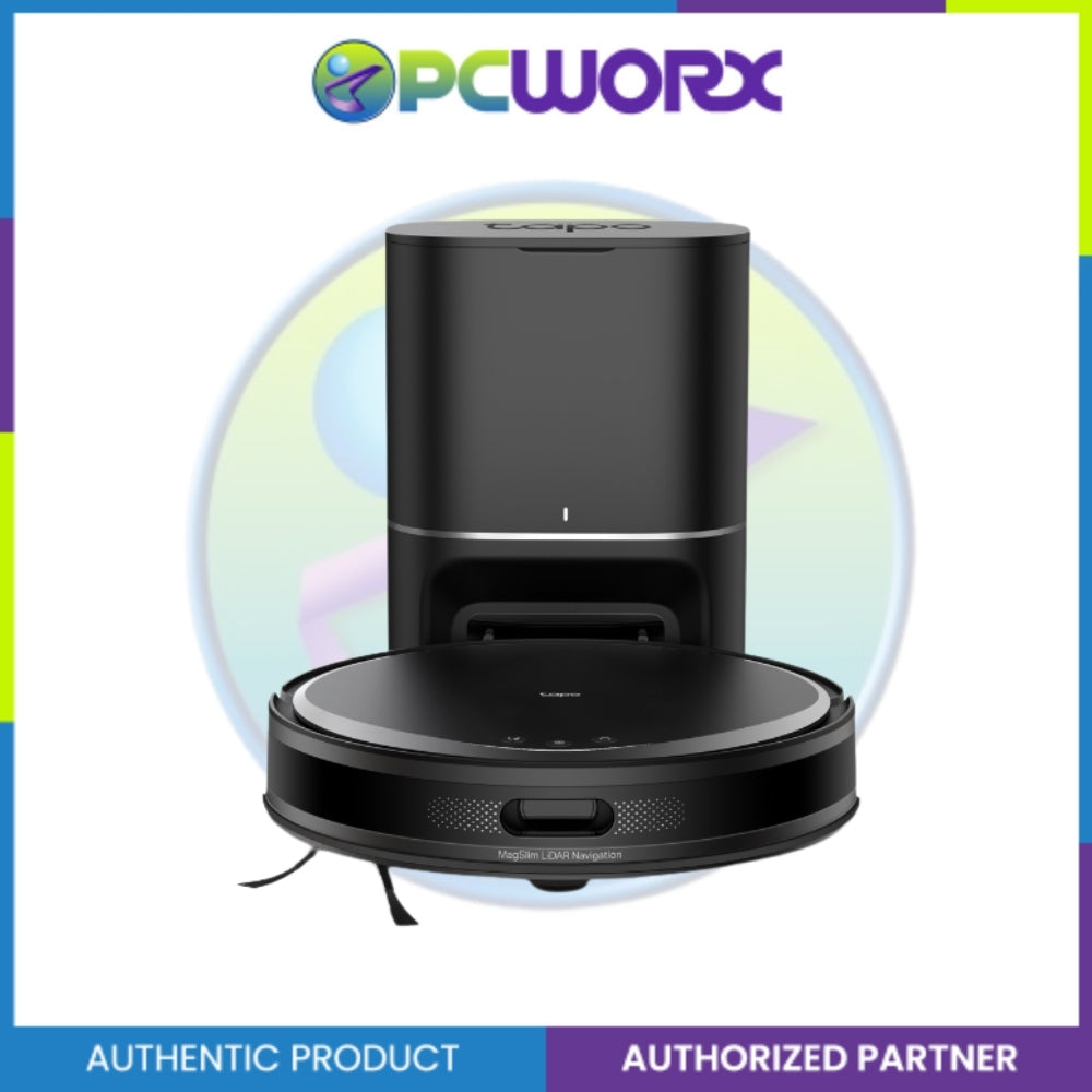 TP-Link Tapo RV20 (Max / Max Plus) 5300Pa Suction MagSlim™ LiDAR Navigation Robot Vacuum and Mop with Auto-Empty Dock