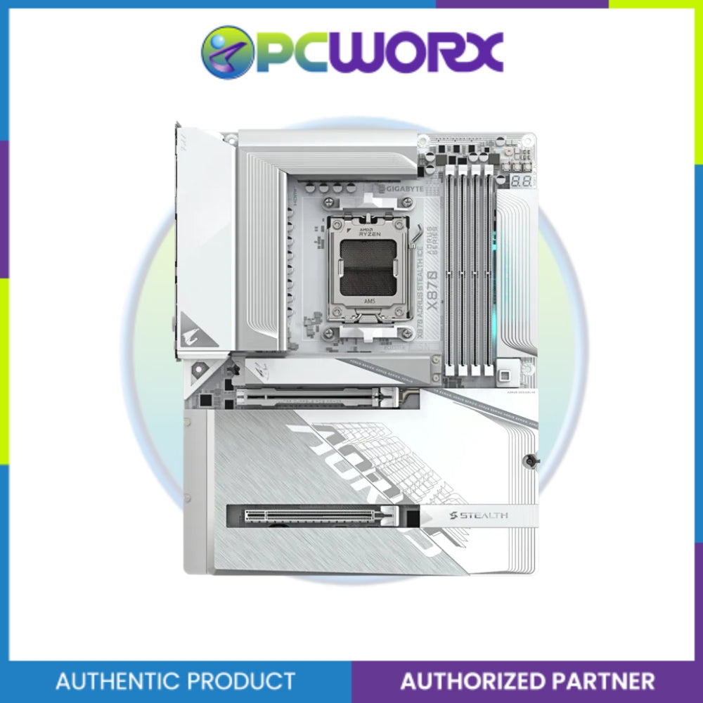 Gigabyte GA-X870-A-STEALTH-ICE AM5 DDR5 Motherboard