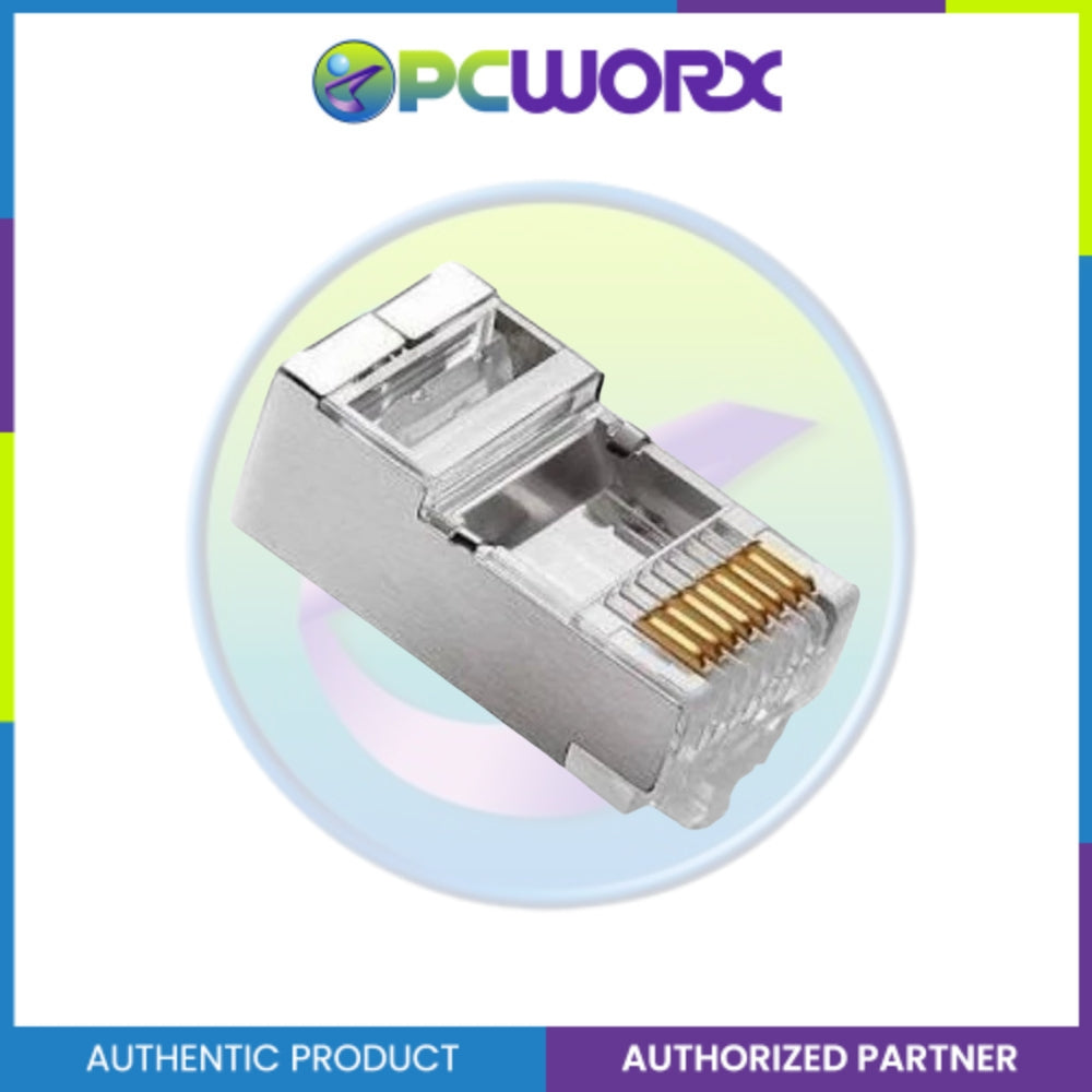 Adlink RJ45 Connector Shielded for CAT6 (100pcs per Jar/box)